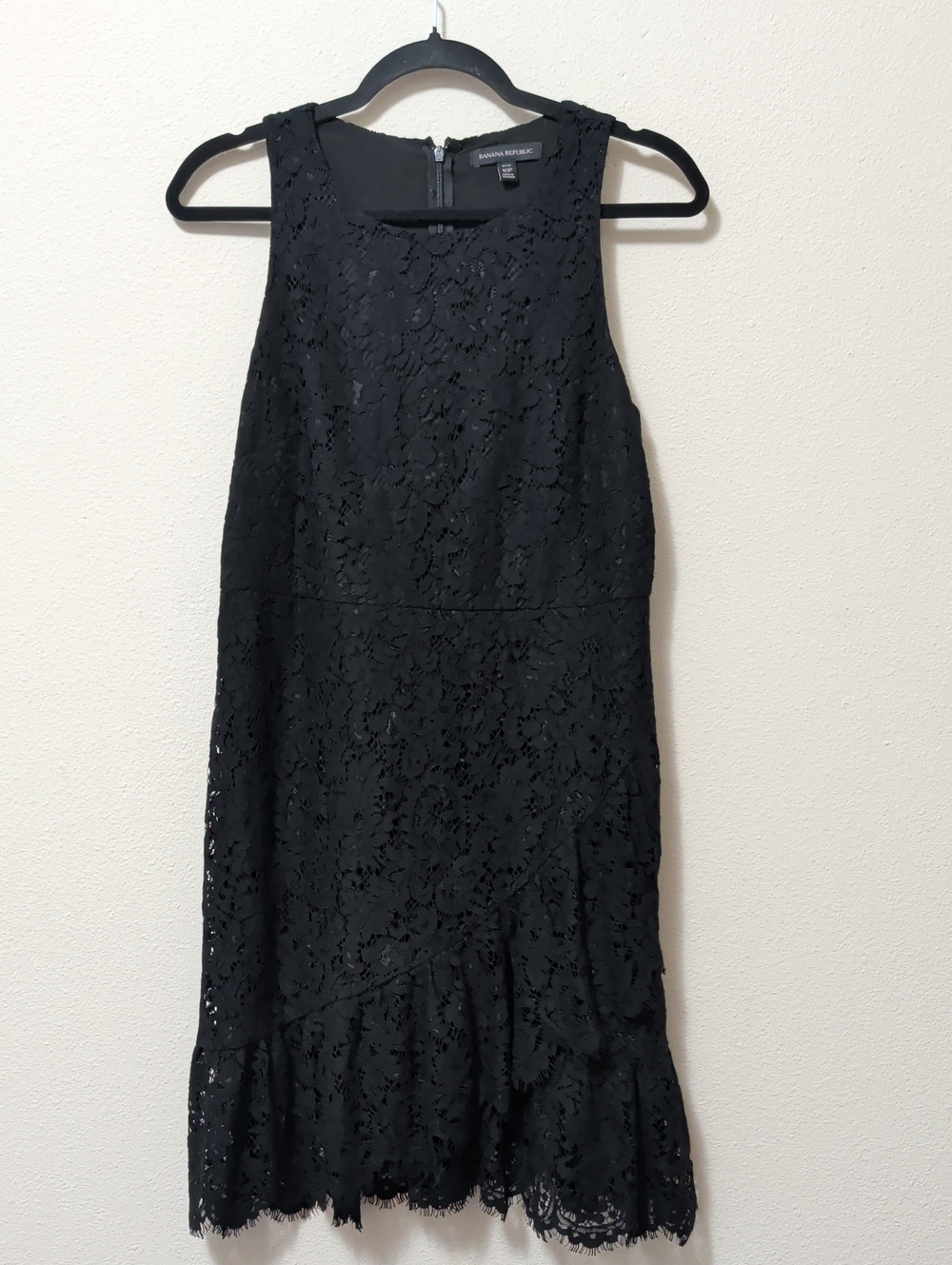 Banana Republic Black Lace Cocktail Dress